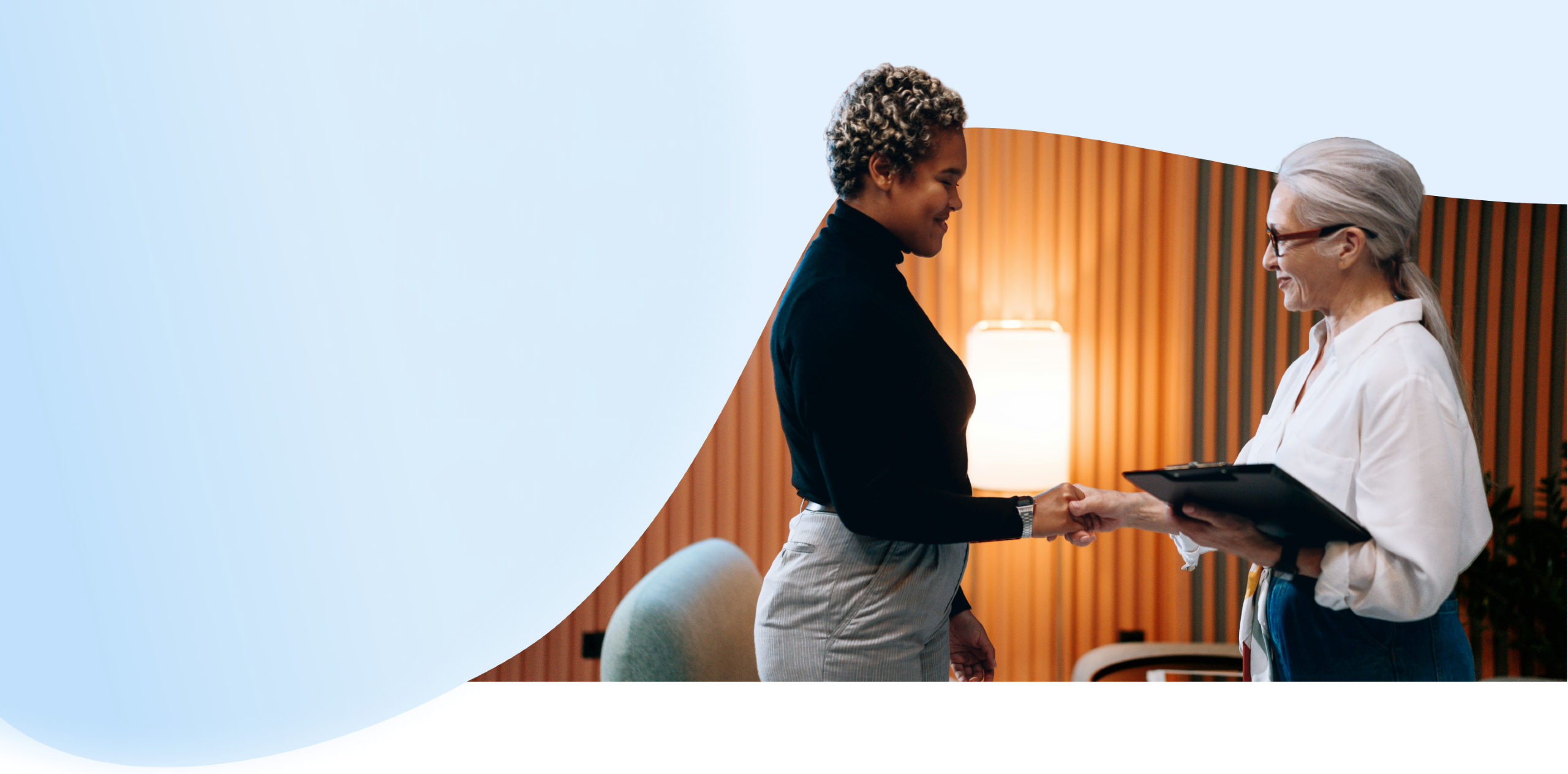 company landing for 2k screens